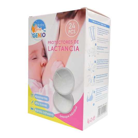 Protectores de Lactancia Genio Baby / 24 Piezas - Genio Baby - Titan.com.pa - 7592701111947