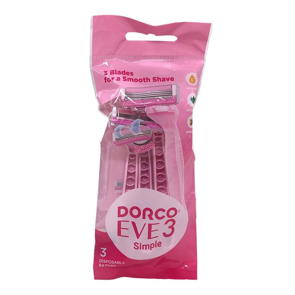 Rasuradora Dorco Para Dama / Rosada / 3 Piezas - Stay Beautiful - Titan.com.pa - 8801038592824