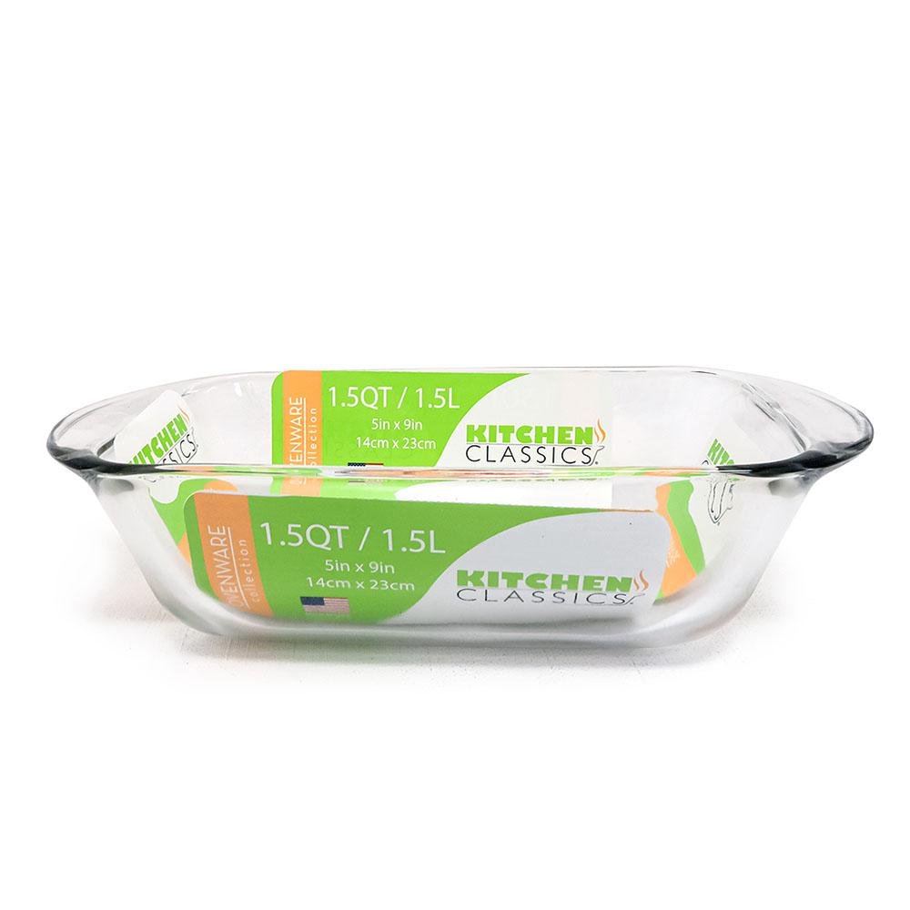 Refractario Kitchen Classics de Vidrio 1.5 L