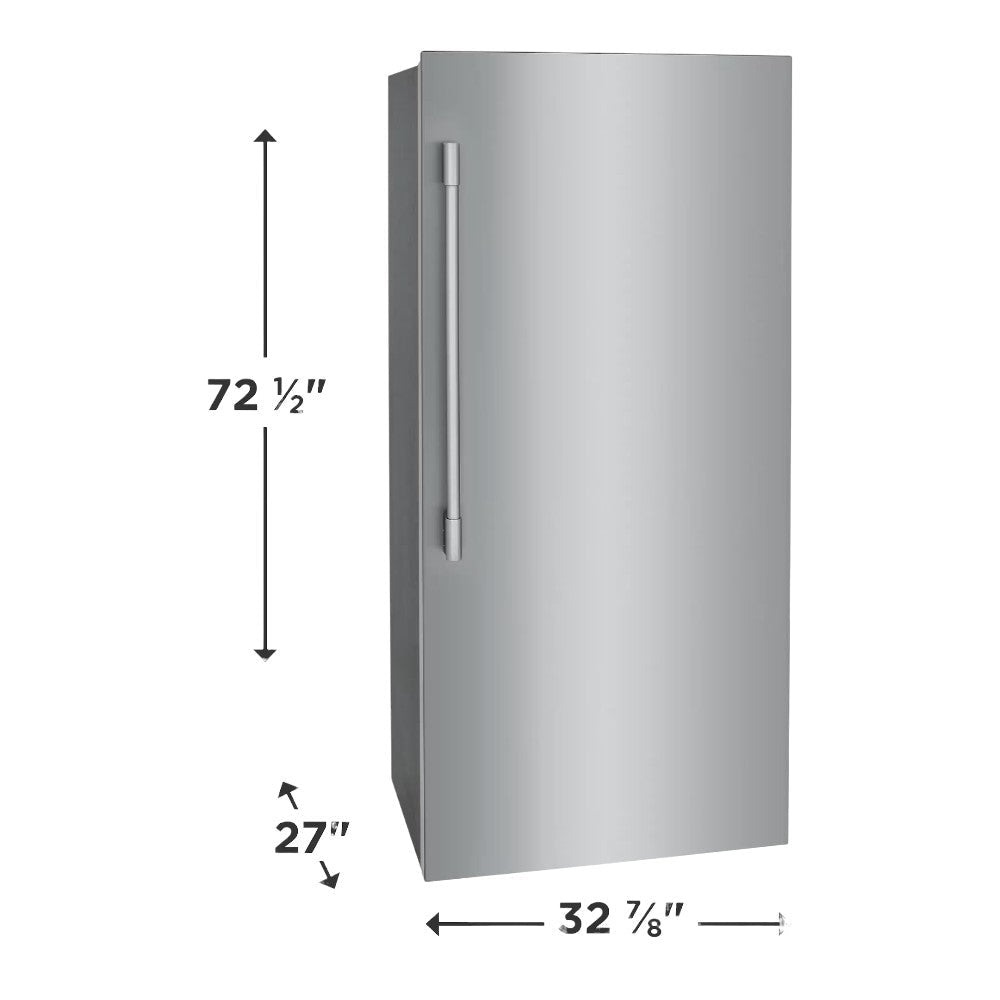 Refrigerador Frigidaire Professional 19 Pies Cúbicos / Una Puerta / Acero Inoxidable / Gemela Derecha - Frigidaire - Titan.com.pa - 012505647253