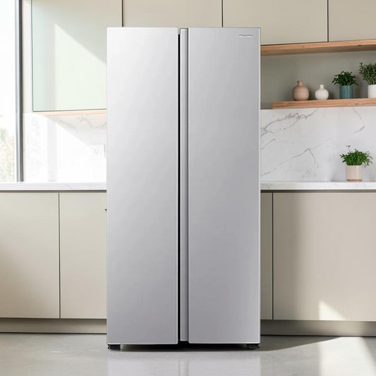 Refrigerador Hisense 15.6 Pies Cúbicos / Side By Side / Slim Fit