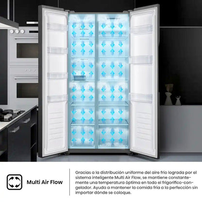 Refrigerador Hisense 16 Pies Cúbicos / Inverter/ SBS / No Frost - Hisense - Titan.com.pa - 6921727092373