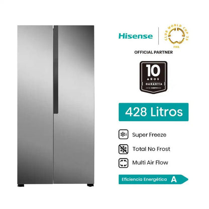 Refrigerador Hisense 16 Pies Cúbicos / Inverter/ SBS / No Frost - Hisense - Titan.com.pa - 6921727092373