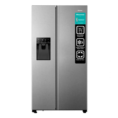 Refrigerador Hisense 19.5 Pies Cúbicos / Inverter/ SBS / Con Dispensador - Hisense - Titan.com.pa - 6921727063151
