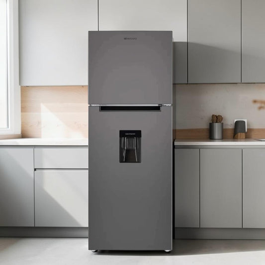 Refrigerador Nisato 8.6 Pies Cúbicos / Dispensador de Agua / Acero Inoxidable