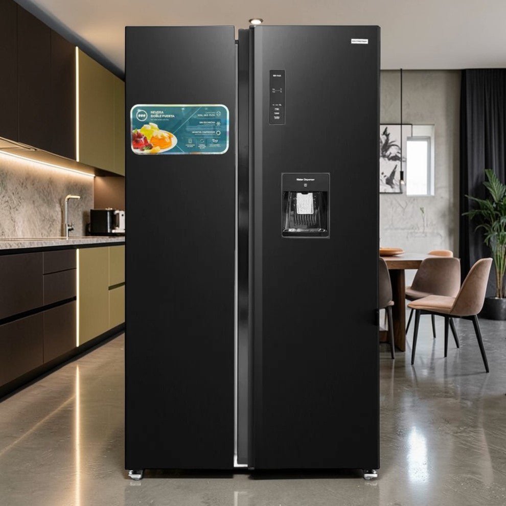 Refrigerador Premier 18.5 Pies Cúbicos Side by Side / No Frost / Acero Inoxidable Negro - Premier - Titan.com.pa - 7453064744879