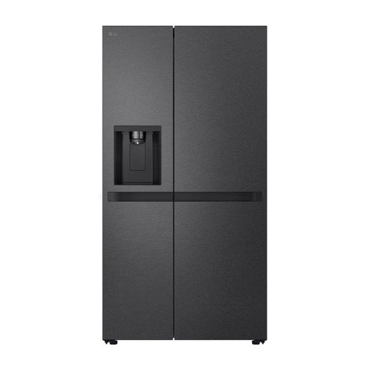 Refrigeradora LG 22 Pies Cúbicos Side By Side con Dispensador Essence Matte Black - LG - 11092190