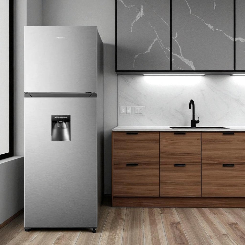 Refrigeradora Top Mount 8.8 p³ / No Frost / Con Dispensador - Hisense - Titan.com.pa - 6921727068446