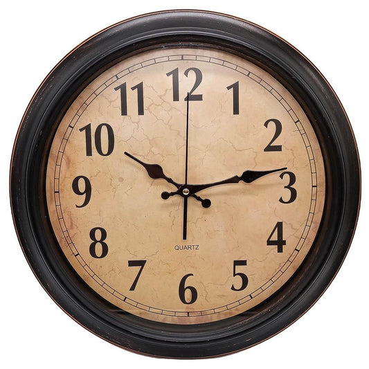 Reloj de Pared Home Elegance Redondo Rústico