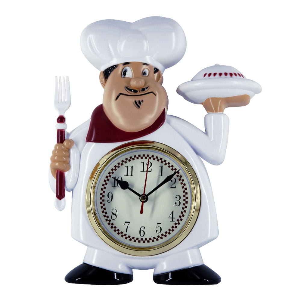 Reloj Decorativo Chef Home Elegance