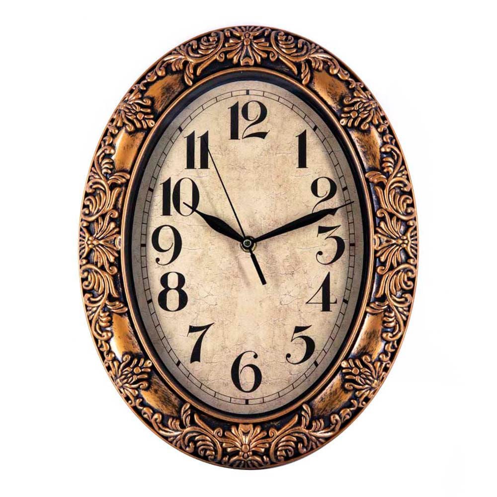Reloj Decorativo Rustico Home Elegance Ovalado