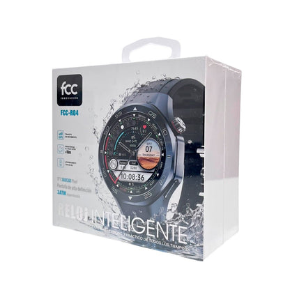 Reloj Inteligente FCC-R04 / GPS / Pantalla HD 1.53" / 3ATM / Negro - FCC - Titan.com.pa - 2150111420933