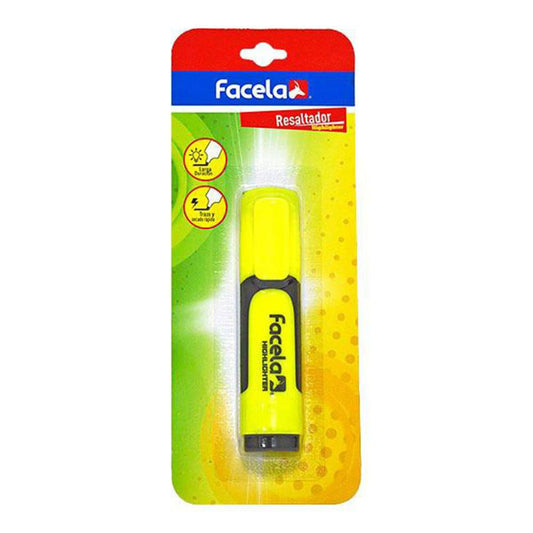 Resaltador Facela Amarillo