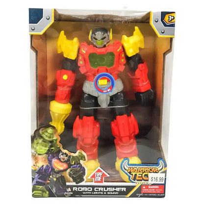 Robo Warrior Tech Extreme Crusher Con Luces y Sonido - Surtido - Warrior Tech Extreme - Titan.com.pa - 2100000352081