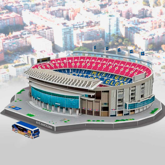 Rompecabeza 3D Estadio Spotify Camp Nou - Banbo Toys - Titan.com.pa - 8436573616423