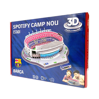 Rompecabeza 3D Estadio Spotify Camp Nou - Banbo Toys - Titan.com.pa - 8436573616423