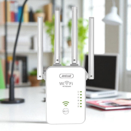 Router WiFi Q - A240 / 900Mbps 2.4GHz / Conexión Estable y Rápida - Home Elegance - Titan.com.pa - 8054070516406