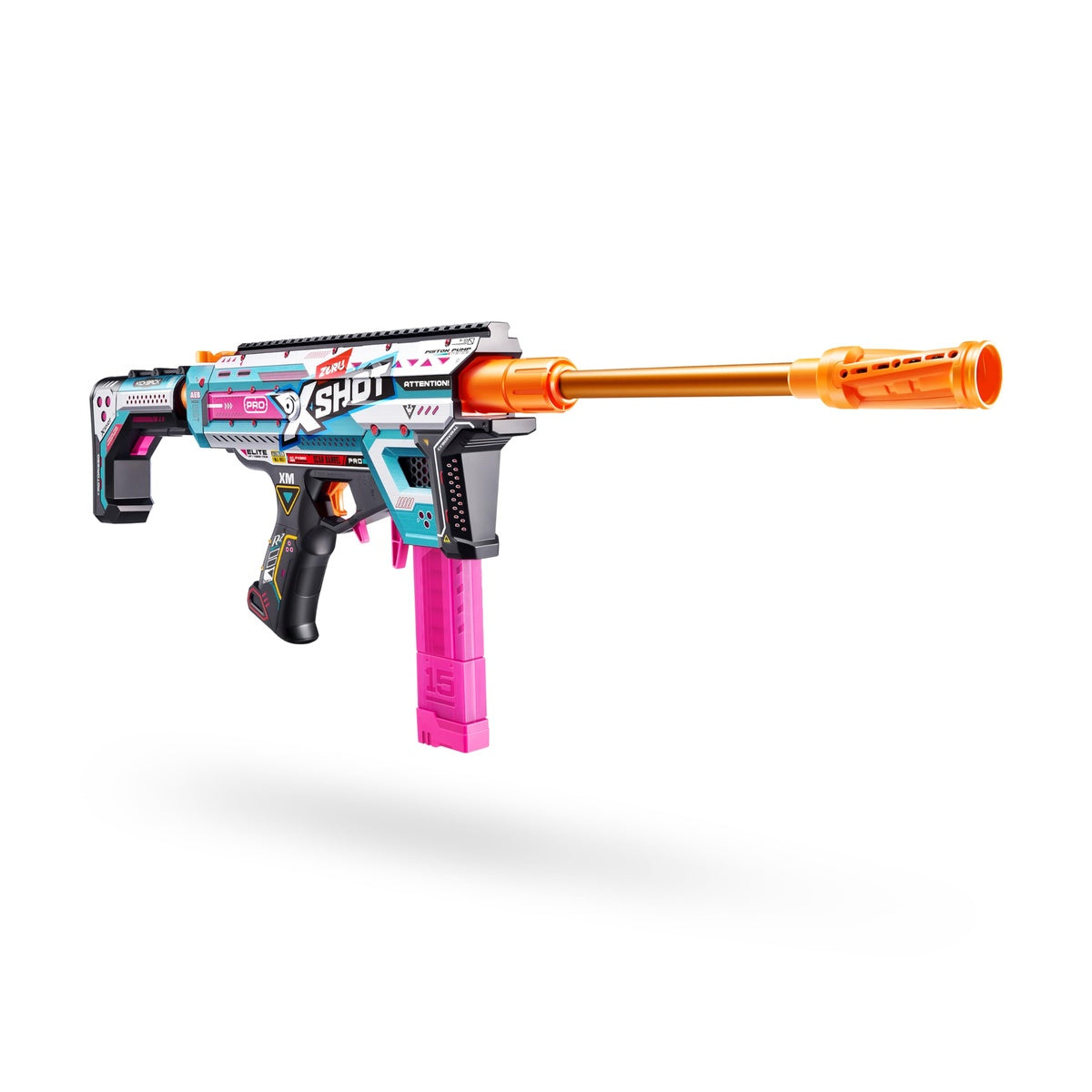 Lanzador X-Shot Pro Motorizado Dardos Cortos - ZURU X-SHOT - 11089903