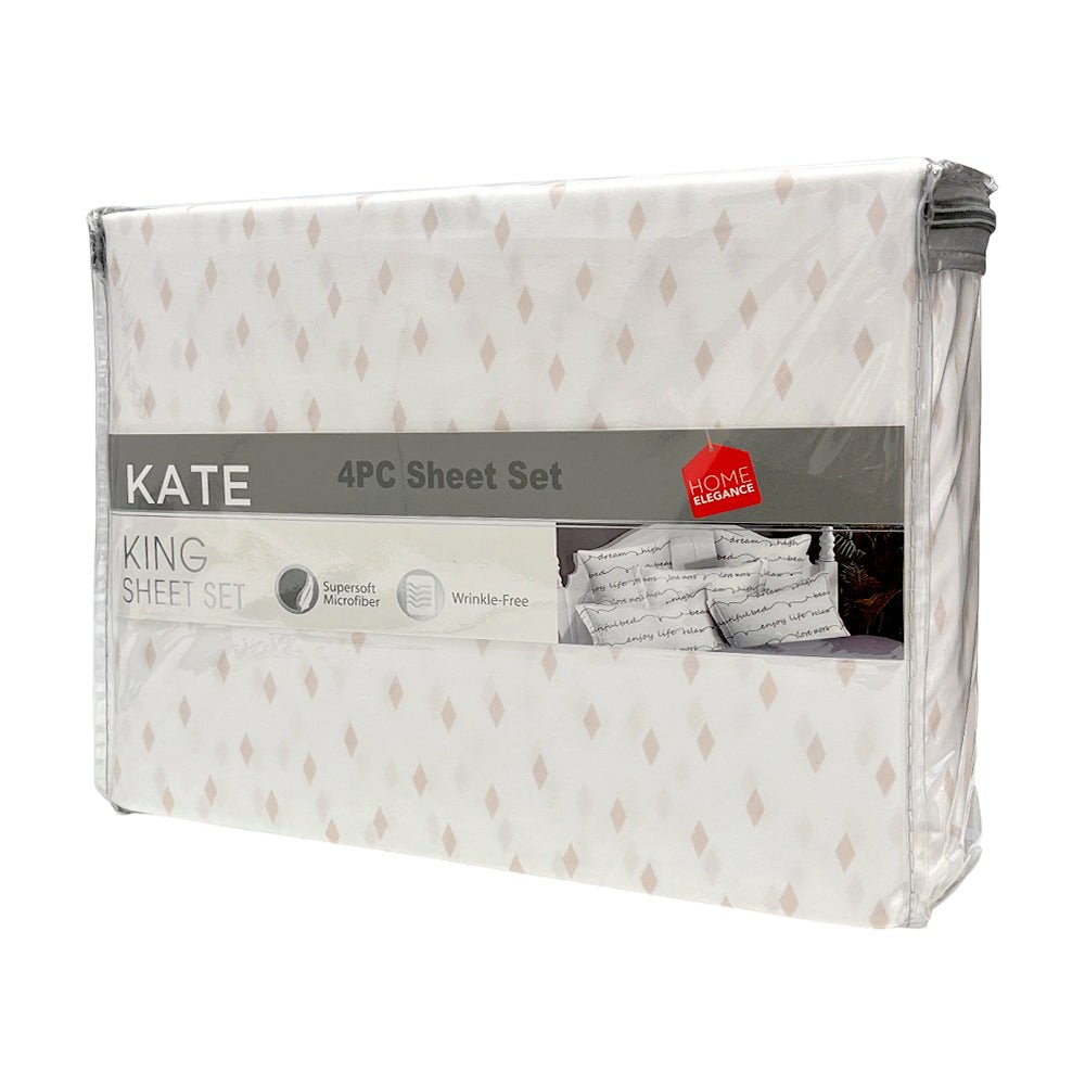 Sábana Estampada King / Home Elegance / 4 Piezas / Surtido - Home Elegance - Titan.com.pa - 2100000052752