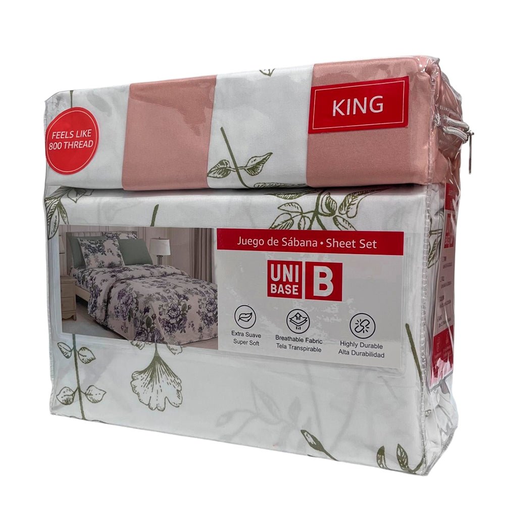 Sábana Estampada King Unibase / Set 6 Piezas / Surtida - Unibase - Titan.com.pa - 2100001984588