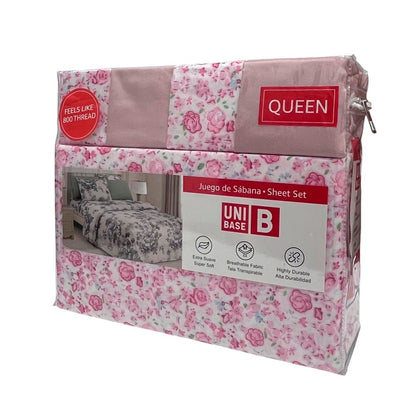 Sábana Estampada Queen Unibase / Set 6 Piezas / Surtida - Unibase - Titan.com.pa - 2100001264147