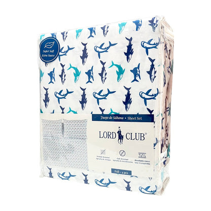 Sábana Full 4 Piezas Lord Club Estampado/Surtido - Lord Club - Titan.com.pa - 2100000957255