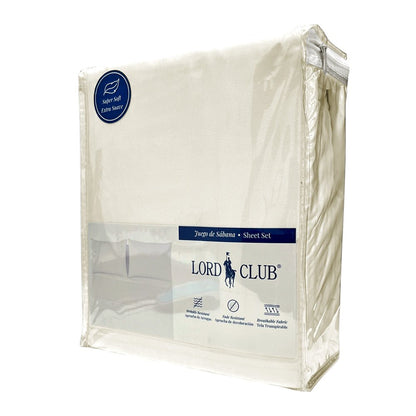Sábana Full 4 Piezas Lord Club Sand Lisa - Lord Club - Titan.com.pa - 2100000205455