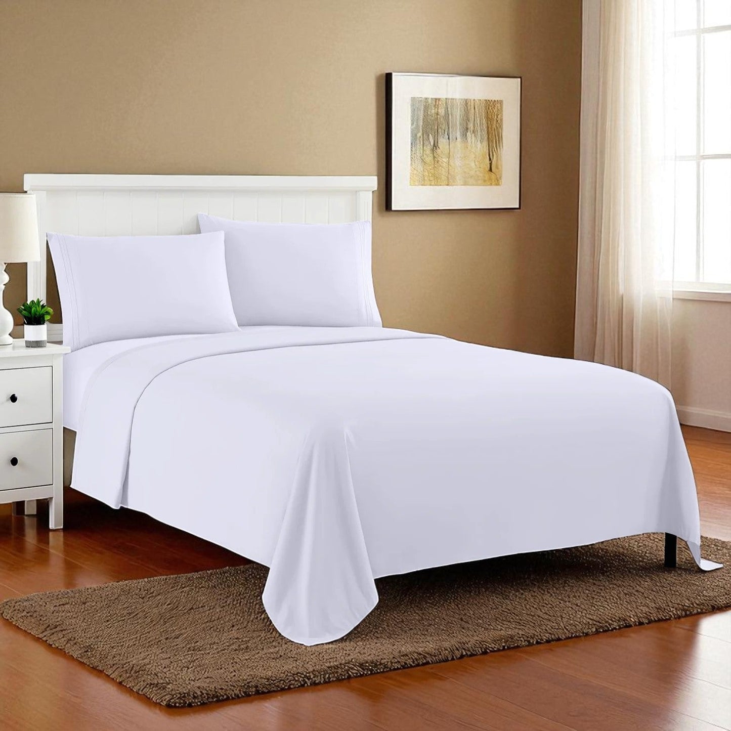 Sábana Full 4 Piezas Lord Club White Lisa - Lord Club - Titan.com.pa - 2100000458547