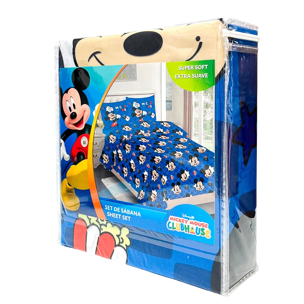 Sábana Full 4 Piezas Mickey Mouse Infantil - Mickey Mouse - Titan.com.pa - 7453130020777