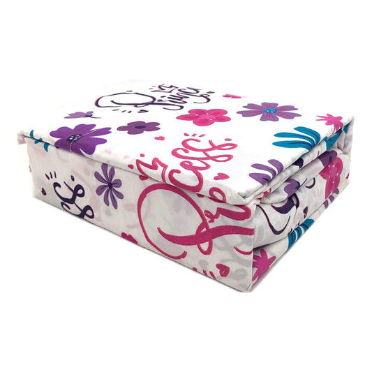 Sabana Home Accents Flowers Princess 2 Piezas - TWIN