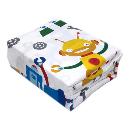 Sabana Home Accents Robot Infantil 4 Piezas - FULL - Home Accents - Titan.com.pa - 7453100846734
