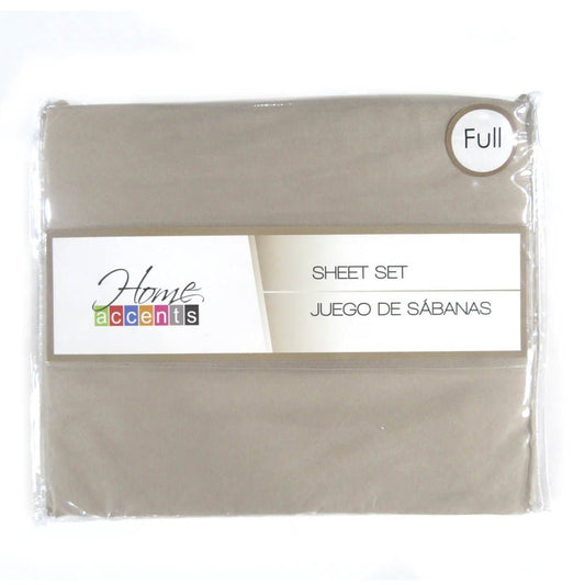Sabana Home Accents Set de 4 Piezas - FULL