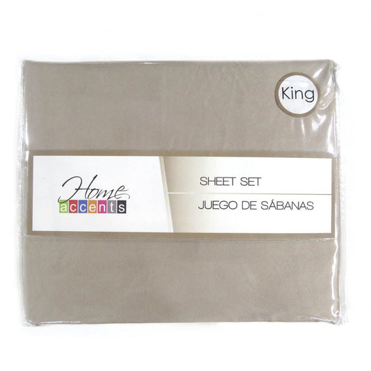 Sabana Home Accents Set de 4 Piezas - KING