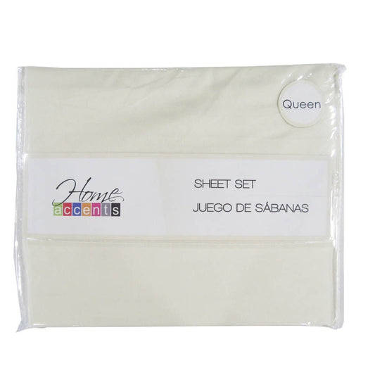 Sabana Home Accents Set de 4 Piezas - QUEEN