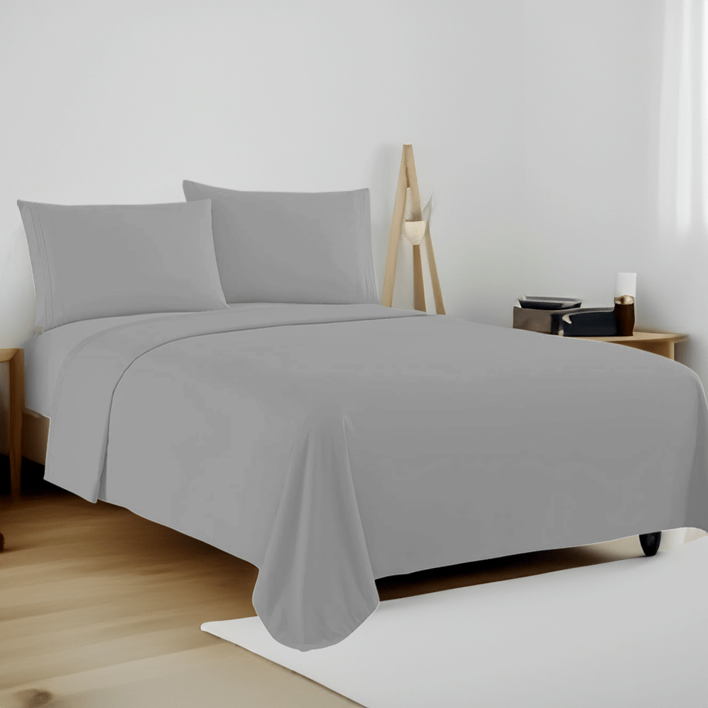 Sábana King 4 Piezas Lord Club Charcoal Lisa - Lord Club - Titan.com.pa - 2100000537525