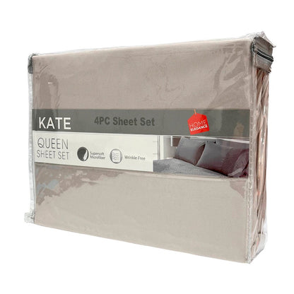 Sábana Lisa Queen / Home Elegance / 4 Piezas / Surtidas - Home Elegance - Titan.com.pa - 2100000759774