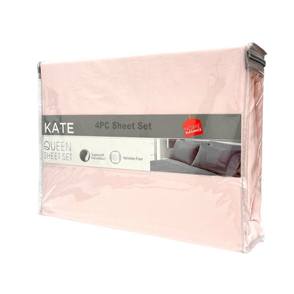 Sábana Lisa Queen / Home Elegance / 4 Piezas / Surtidas - Home Elegance - Titan.com.pa - 2100000759774