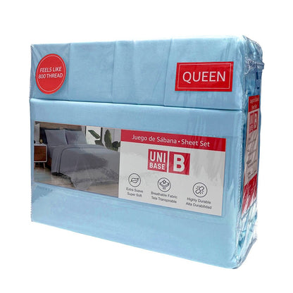 Sábana Lisa Queen Unibase / 6 Piezas / Surtida - Unibase - Titan.com.pa - 2100001187040
