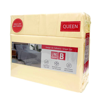 Sábana Lisa Queen Unibase / 6 Piezas / Surtida - Unibase - Titan.com.pa - 2100001187040