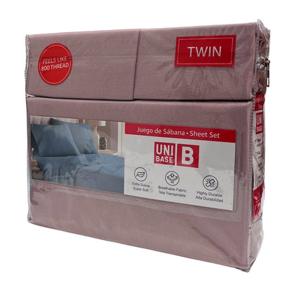 Sábana Lisa Twin Unibase / 4 Piezas / Surtida - Unibase - Titan.com.pa - 2100001097660