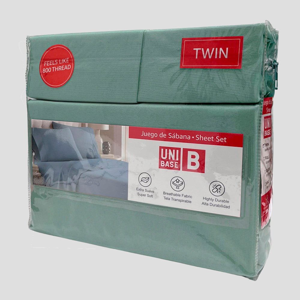 Sábana Lisa Twin Unibase / 4 Piezas / Surtida - Unibase - Titan.com.pa - 2100001097660