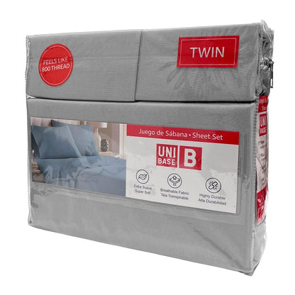 Sábana Lisa Twin Unibase / 4 Piezas / Surtida - Unibase - Titan.com.pa - 2100001097660