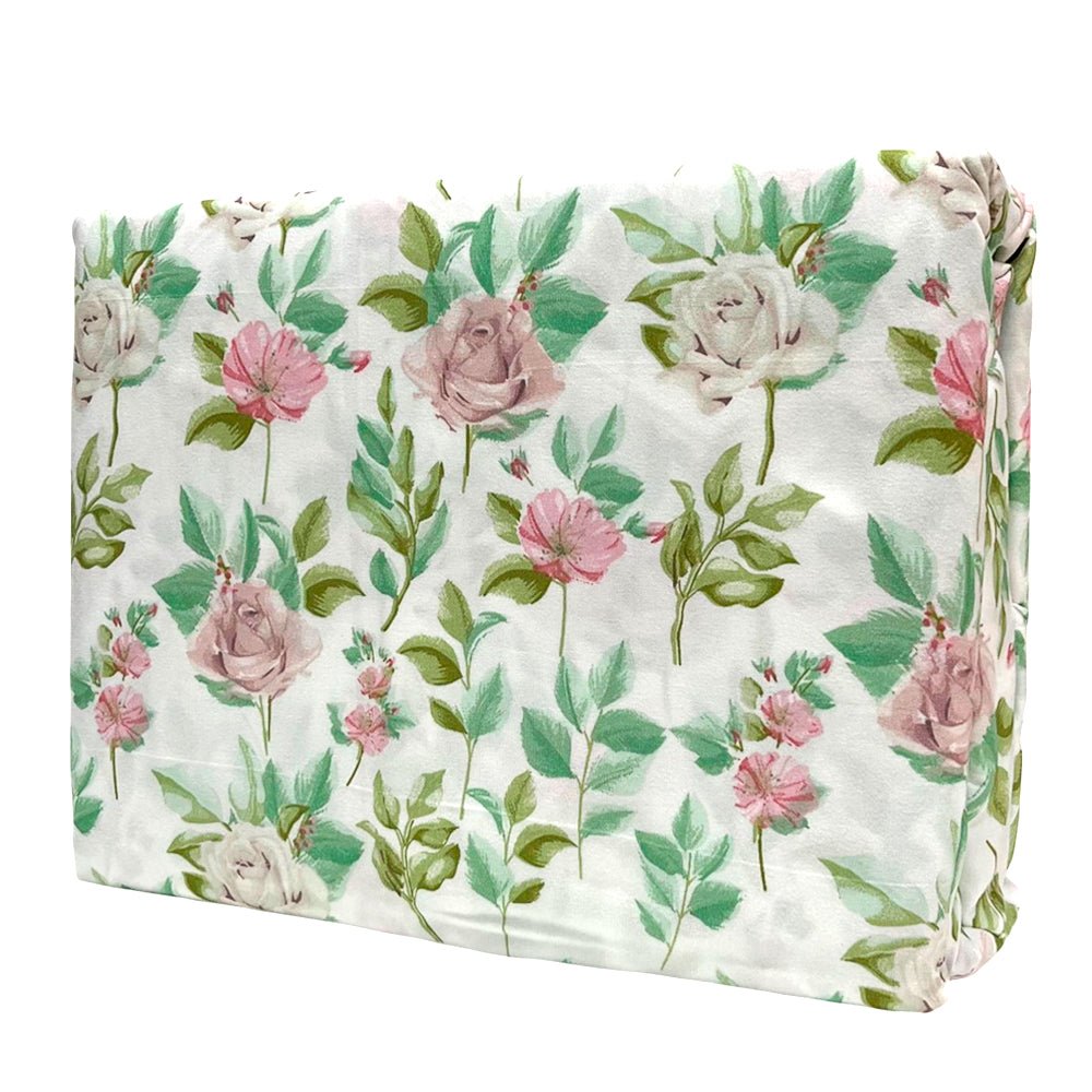 Sábana Queen 4 Piezas Blanca Estampada - Spa Lush - Spa Lush - Titan.com.pa - 784668643327