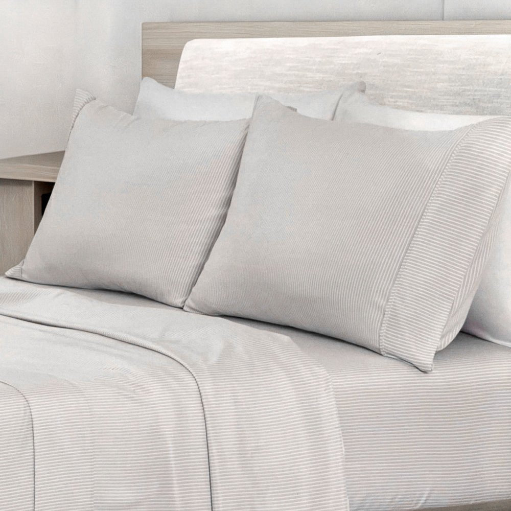 Sábana Queen 4 Piezas Gris - Home Accents - Home Accents - Titan.com.pa - 7453130003268