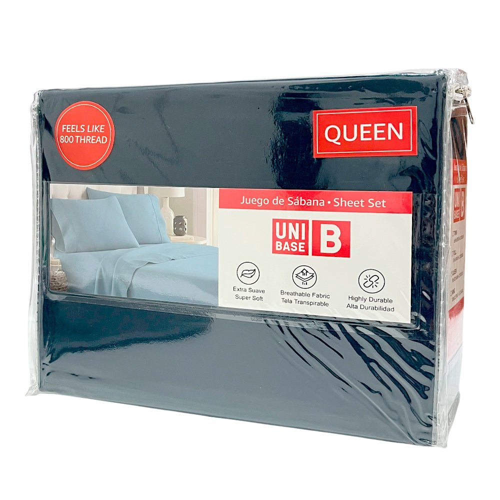 Sábana Queen Lisa Unibase / Set 4 Piezas / Surtida - Unibase - Titan.com.pa - 2100001292850