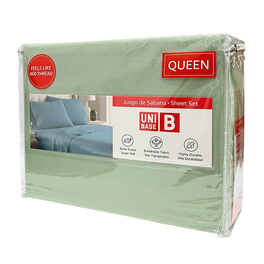 Sábana Queen Lisa Unibase / Set 4 Piezas / Surtida - Unibase - Titan.com.pa - 2100001292850