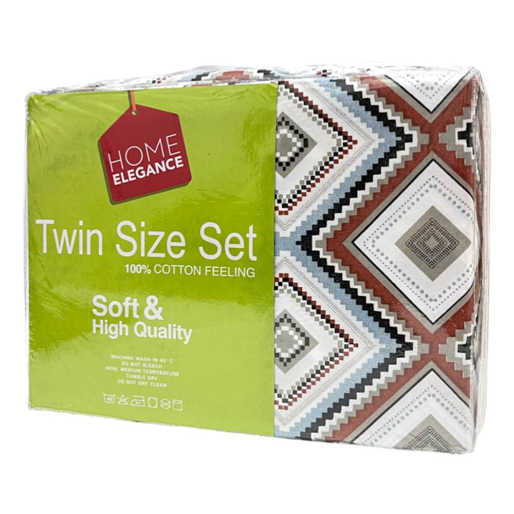 Sábana Twin Home Elegance Set de 3 Piezas - Surtido - Home Elegance - Titan.com.pa - 7450043046757