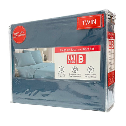 Sábana Twin Lisa Unibase / Set 3 Piezas / Surtida - Unibase - Titan.com.pa - 2100001923099