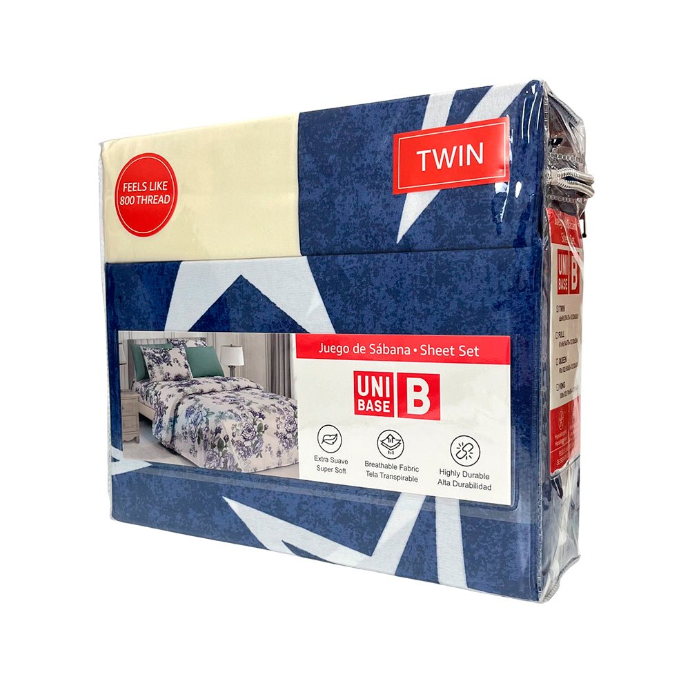 Sábana Twin Set 4 Piezas Estampada Unibase / Surtida - Unibase - Titan.com.pa - 2100001768805