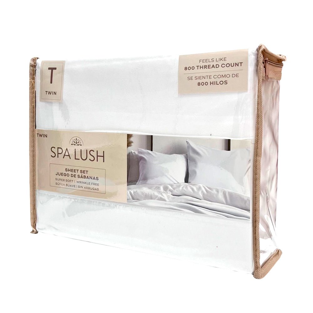 Sabana Twin Spa Lush / Blanca - Spa Lush - Titan.com.pa - 794969473523